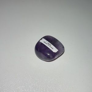 Crystals and crystal half moon necklace piece